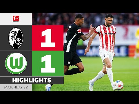 프라이부르크 VS 볼프스부르크 1:1 분데스리가 스포츠하이라이트