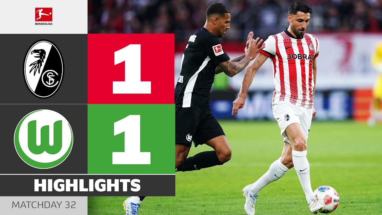 SC FREIBURG - VFL WOLFSBURG | Highlights | Matchday 32 | Bundesliga | 2025/26