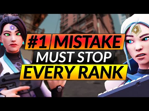 1 Thing EVERYONE Does WRONG at Every Valorant Rank - BIG MISTAKES - Pro Tips and Tricks Guide