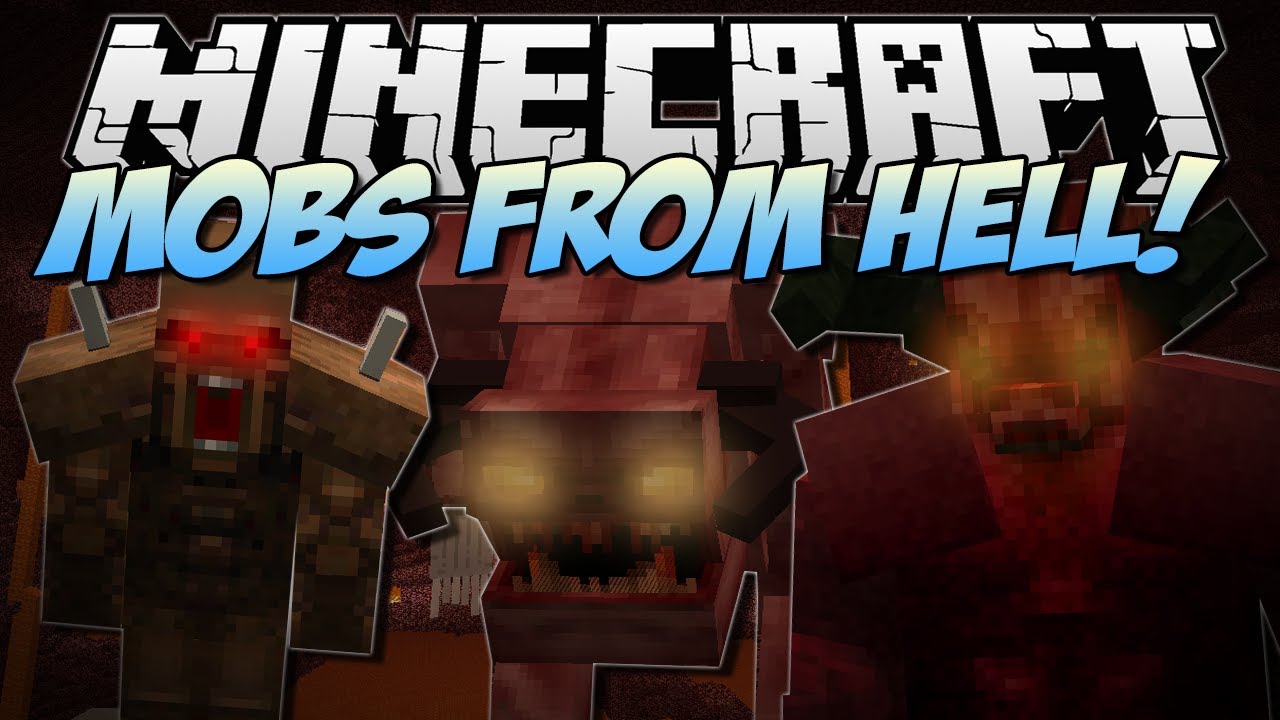 Minecraft | HELL MOBS! (Doom, Behemoths & More!) | Mod Showcase [1.6.2]