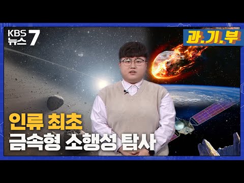 인류 최초 금속형 소행성 탐사 