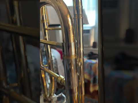 Edwards T350, Custom Tenor Trombone 1990's - Yellow Brass image 9