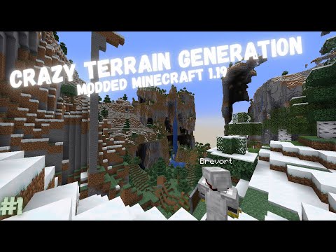 Ultimate Insane Terrain Hacks?! 😱 | CraZedCraft #1 | Modded Minecraft