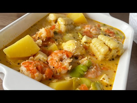 Cómo preparar Chupe de langostinos