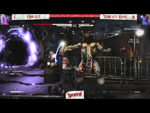 Loser's Finals: YOMI DJT (Kung Lao) vs. YOMI ATL Kush (Jason/Kotal Kahn) - MKX; AKA Week 6