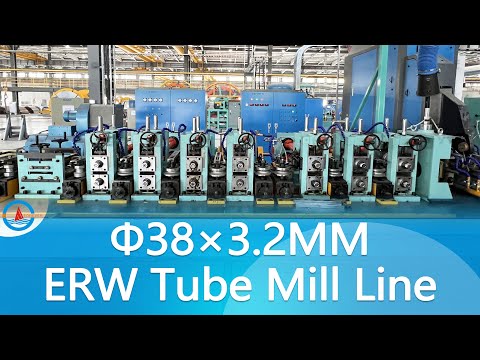 [Tube and Pipe]Forever Machinery HG38×3.2mm High-Precision Welded Pipe Production Line