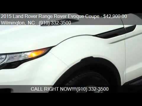 2015 Land Rover Range Rover Evoque Coupe Pure Premium AWD 2d