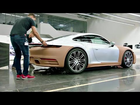 Porsche 911 Turbo S (Production Documentary in Germany) From Sketch To Iconic Sport Car! porsche 992