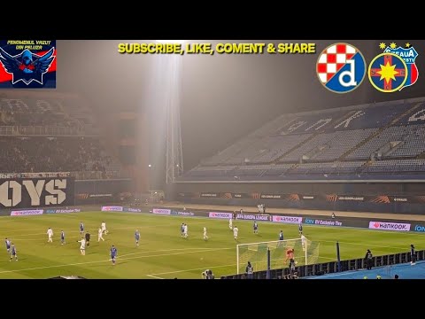 Dinamo Zagreb 4-1 STEAUA BUCURESTI - Final de aventura in Europa League- Peluza Nord prezenta