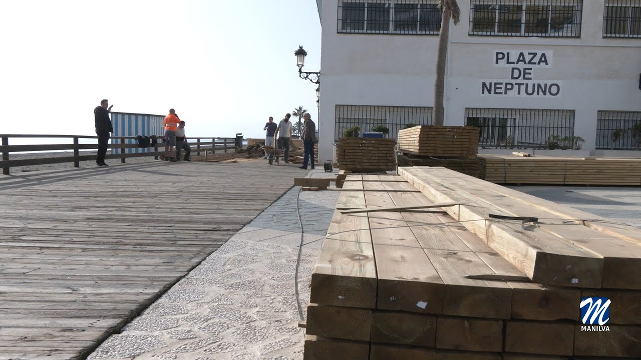 Mejoras en el paseo marítimo de Sabinillas