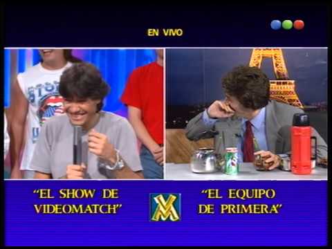 El show del chiste, Enzo Francescoli - Videomatch 98