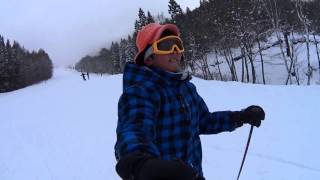 タングラムスキーサーカス 2016年1月11日　自撮り棒ヒデ