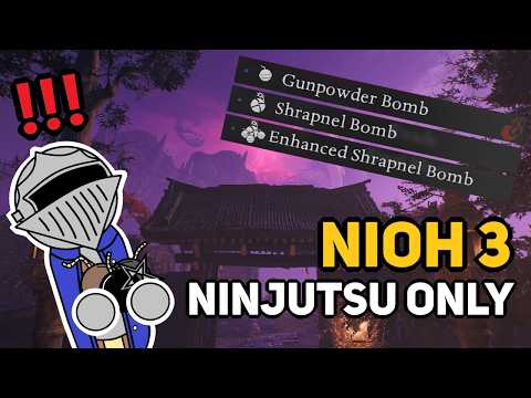 Can You Beat NIOH 3 With Only Ninjutsu?