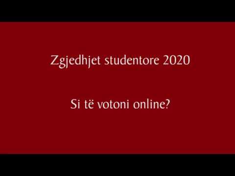 Zgjedhjet Studentore 2020 në UP - Votimi Online
