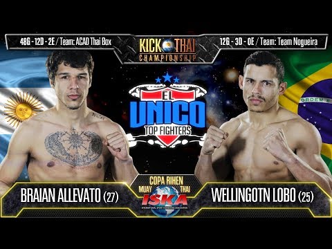 Brian Allevato (Arg) vs Wellington Lobo (Bra) El Único Top Fighter