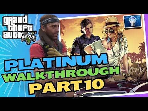 GTA 5 100% PLATINUM Walkthrough [Spaceships] Part 10