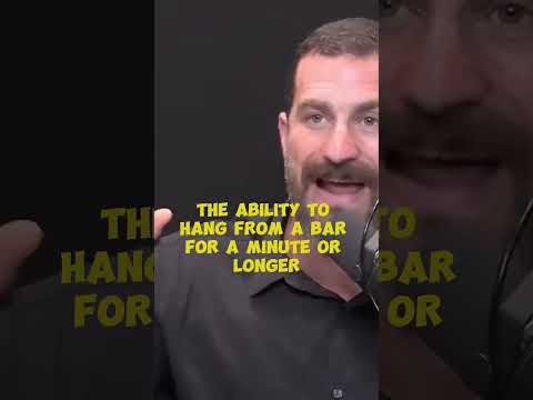 Hanging from a Bar as a Health Metric #andrewhuberman  #neuroscience