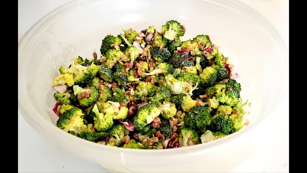 ASMR | Making Broccoli Salad