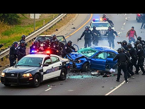 DIE BRUTALSTEN Hochgeschwindigkeits-Polizeijagden, die du ohne Dashcam nicht glauben würdest!