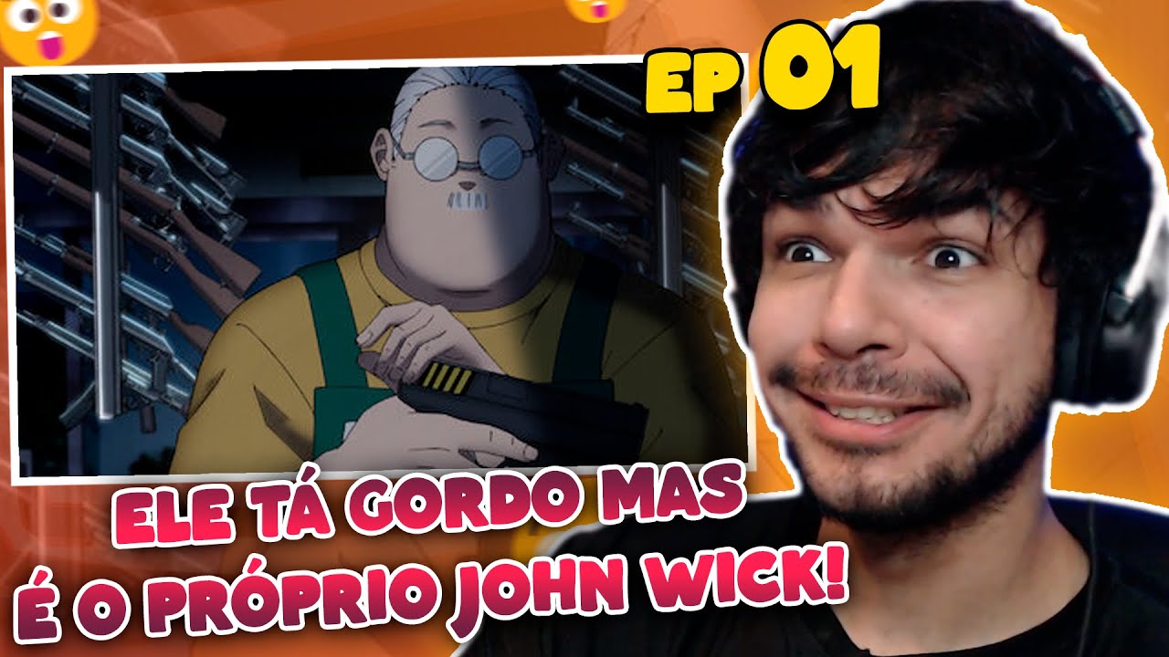 (O TIOZÃO É UM NINJA APOSENTADO!) REACT Sakamoto Days EPISÓDIO 1