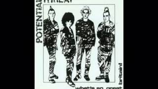 Music video thumbnail preview for Potential Threat - What's So Great Britain EP (1982) by Potential Threat