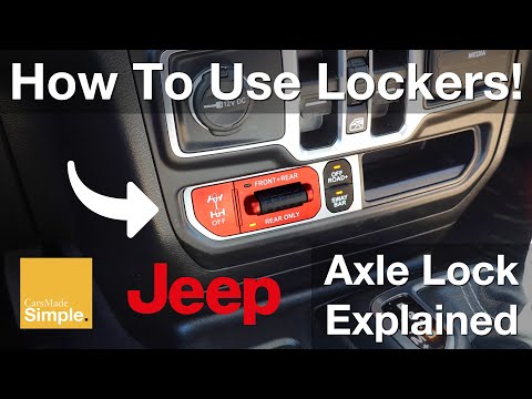 How To: Use Jeep Axle Lockers | Jeep Wrangler/Gladiator