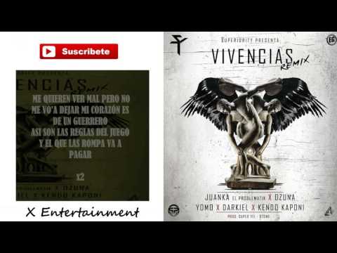 Vivencias (Remix) - Ozuna Ft. Darkiel Juanka Yomo y  Kendo Kaponi  (Letra) (Video Liryc) 2016