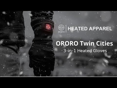 ororo Twin Cities 3-in-1 Heated Gloves