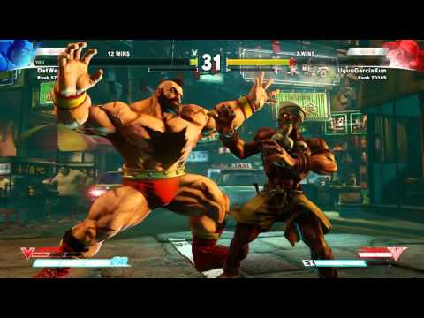 Street Fighter V Beta: Zangief (Me) vs Dhalsim