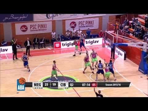 ABA Liga 2015/16 highlights: Mega Leks - Cibona R10 (14.11.2015)