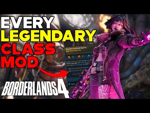 Where To Get EVERY LEGENDARY CLASS MOD In BORDERLANDS 4