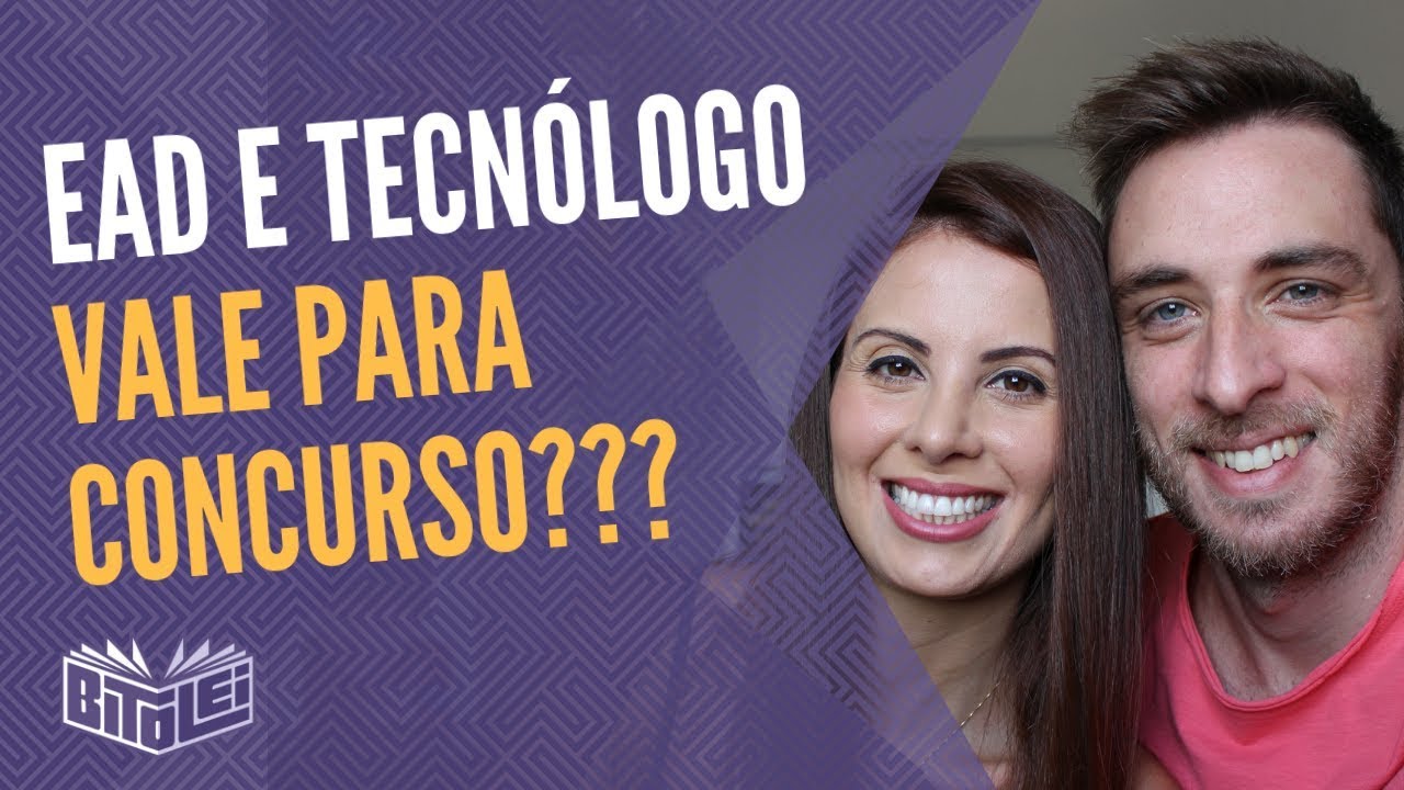 Formação EAD e Tecnólogo Vale Para Concurso Público?