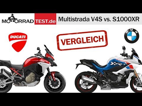 BMW S1000XR vs. Ducati Multistrada V4S | Vergleich der Reise-Enduro-Cross-Over Bikes der Oberklasse