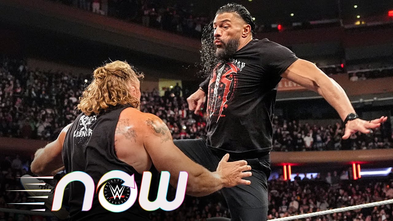 Roman Reigns and Brock Lesnar shake up WarGames: WWE Now, Nov. 21, 2025