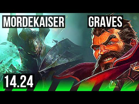 MORDEKAISER vs GRAVES (JGL) | KR Challenger | 14.24