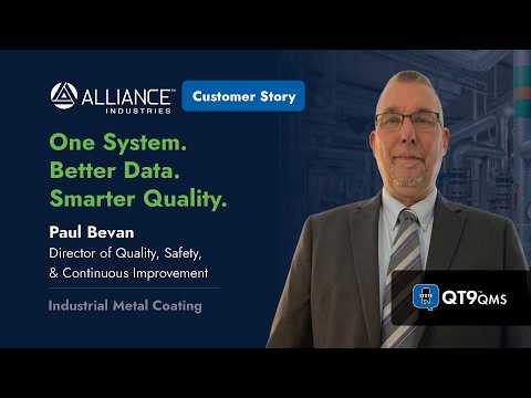 Paul Baven, Alliance Industries testimonial video
