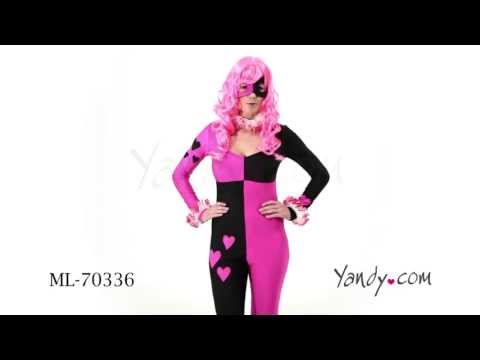Heart Striking Harlequin Costume ML 70336
