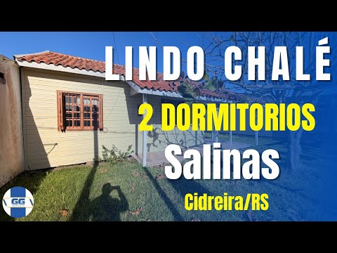 LINDO CHALÉ A VENDA EM CIDREIRA/RS