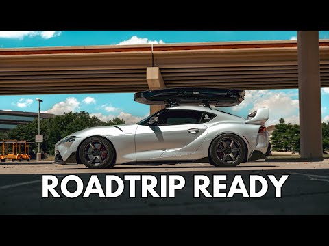 Roof/Ski Box on a MK5 Supra! || Thule Motion XT Alpine x SeaSucker Monkey Bars