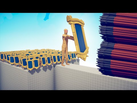 100x MUMMY MIRROR SHIELD vs EVERY GOD - TABS | Totally Accurate Battle Simulator 2023