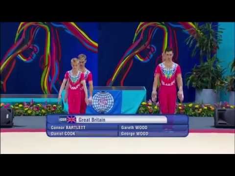 Great Britain Senior MG Acrobatic Gymnastics World Championships 2014 final