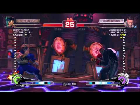 JohnryHenson (M.Bison) Vs unstoppable_Dj (Dudley) SSF4 AE Ranked Matches - PSN