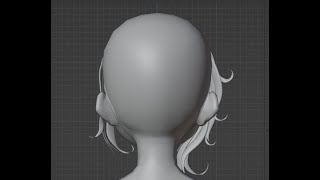 Blender 成り行きのままに、キャラクターを作るよ