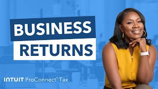 Intuit ProConnect: Business Returns