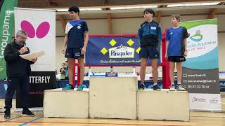 Best of Lucas Leroy Stelea Titres LNATT 2024 Juniors