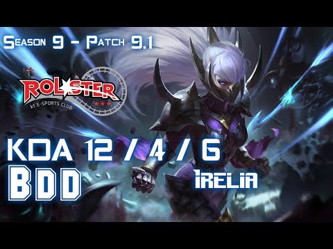 KT BDD IRELIA vs AKALI Mid - Patch 9.1 KR Ranked