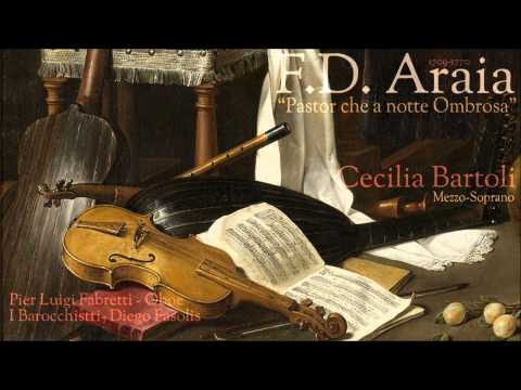 F.D. Araia "Pastor che a notte Ombrosa" Cecilia Bartoli - Mezzo-Soprano