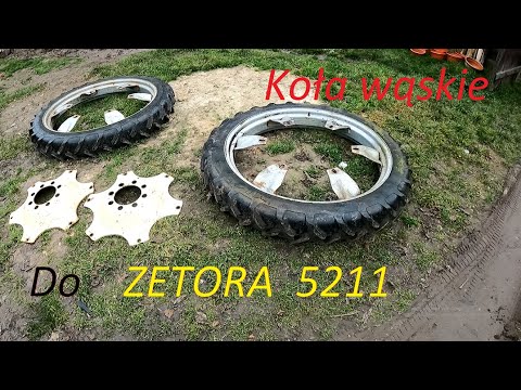 Koła wąskie do Zetora 5211 - Prezent od Mikołaja
