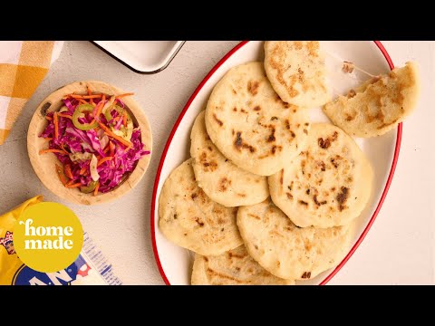 How to Make Ham, Cheese & Green Chile Pupusas | Delicious Comfort Food Recipe