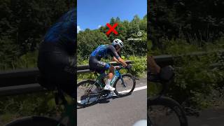 How to make hill climbing easier🚴‍♂️🏔️ #roadbike #cycling #shorts